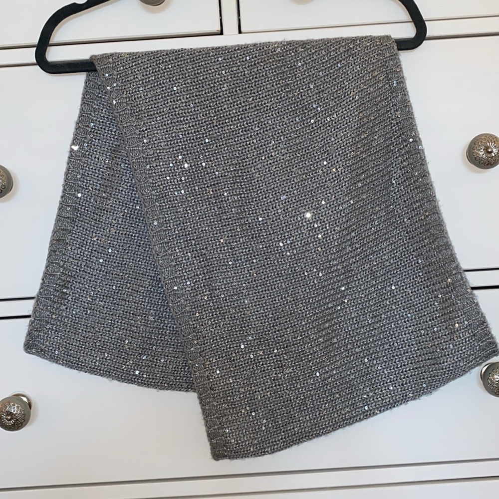 Calvin Klein sequin infinity scarf